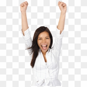 Happy Real Estate Agent, HD Png Download - girl hand png