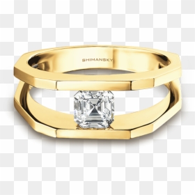 Men's Ring Square Diamond, HD Png Download - gents model png