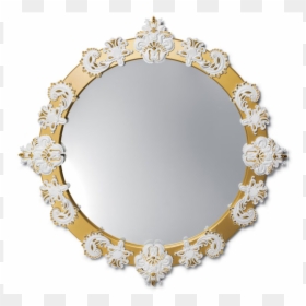 Golden Gray Mirror, HD Png Download - golden round png