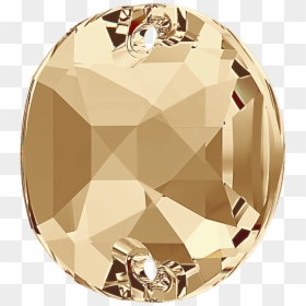 Diamond, HD Png Download - golden round png