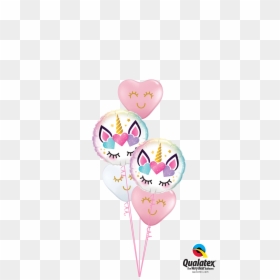 Unicorn Birthday Balloons, HD Png Download - birthday baloon png