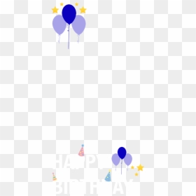 فلاتر سناب شات عيد ميلاد Png, Transparent Png - birthday baloon png