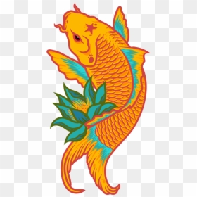 Illustration, HD Png Download - golden fish png