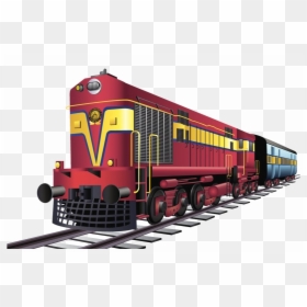 Indian Railway Train Png, Transparent Png - train png image