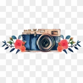 Color Lens Camera Png, Transparent Png - photographer with camera png