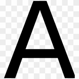 Capital Letter A Clipart, HD Png Download - clipart png format