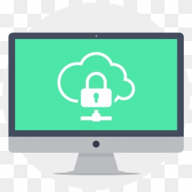 Competitor Cyber Security Icon, HD Png Download - cloud technology png
