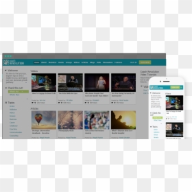 Social Network Website Design, HD Png Download - social networking png