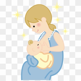 Vektor Ibu Menyusui, HD Png Download - mother clipart png