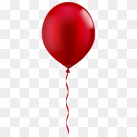 Red Balloon Png Transparent, Png Download - single balloon png