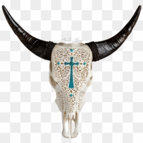 Skull, HD Png Download - cow images hd png