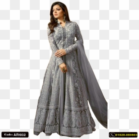 Latest Ladies Gown Design, HD Png Download - ladies garments png