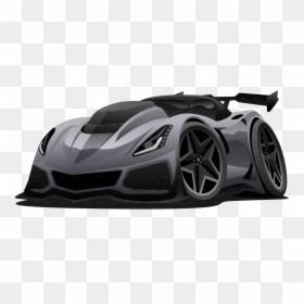Transparent Cartoon Super Car, HD Png Download - bolero car png