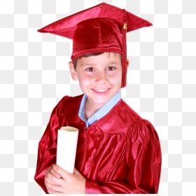 Young Boy Wearing A Graduation Costume, HD Png Download - boy dress png