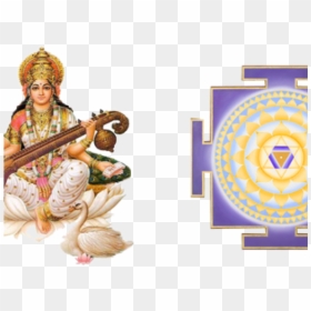 Saraswathi God, HD Png Download - saraswathi god png