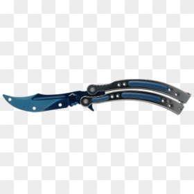 Csgo Butterfly Knife Trainer Hyper Beast, HD Png Download - nife png