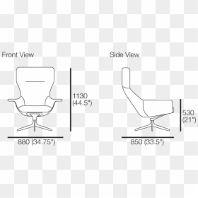 Office Chair, HD Png Download - chair front view png