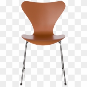 Serie 7 Arne Jacobsen, HD Png Download - chair front view png