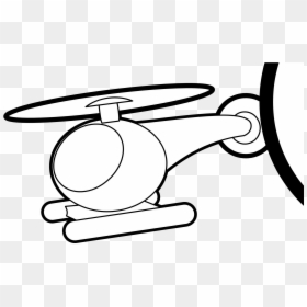 Helicopter Clip Art Black And White, HD Png Download - linkedin images png