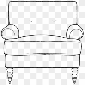 Chair, HD Png Download - chair front view png
