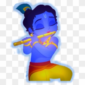 Krishna Cartoon, HD Png Download - radha krishna png hd