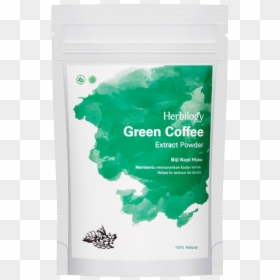 Herbilogy Green Coffee Biji Kopi Hijau, HD Png Download - coffee powder png