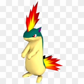 Pokemon Colosseum Quilava, HD Png Download - parrot clipart png