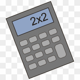 Mobile Phone, HD Png Download - calculator clipart png