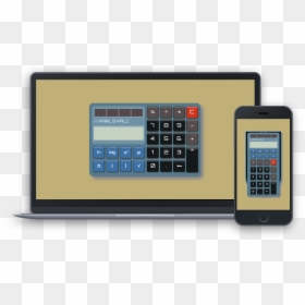 Mobile Phone, HD Png Download - calculator clipart png
