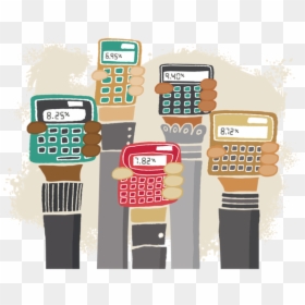 Illustration, HD Png Download - calculator clipart png