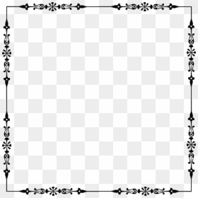 Black And White Star Border, HD Png Download - saraswati photo png
