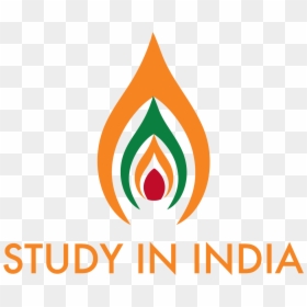 Study In India Logo, HD Png Download - india png image