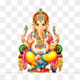 Lord Ganesh, HD Png Download - saraswati photo png