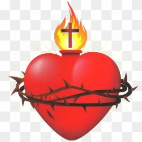 Sacred Heart Catholic Symbol, HD Png Download - jesus images hd png