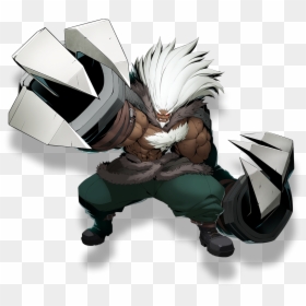 Blazblue Cross Tag Battle Iron Tager, HD Png Download - battle png