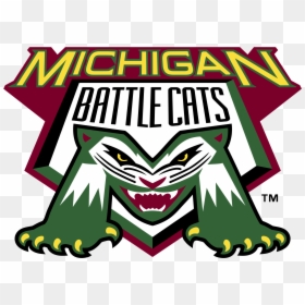 Michigan Battle Cats Logo, HD Png Download - battle png
