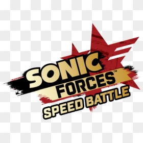 Sonic Forces Speed Battle Logo, HD Png Download - battle png