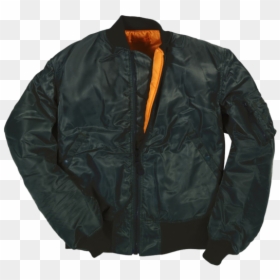Ma-1 Bomber Jacket, HD Png Download - bomber jacket template png