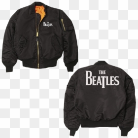 Beatles Merch, HD Png Download - bomber jacket template png