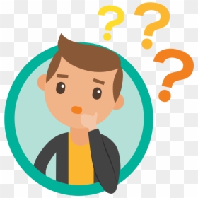 Thinking Cartoon Png, Transparent Png - thinking image png