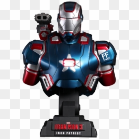 Iron Patriot Bust Hot Toys, HD Png Download - patriot png