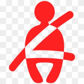 Seat Belt Warning Logo, HD Png Download - dashboard icon png