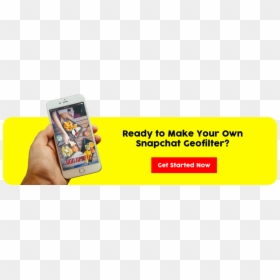 Iphone, HD Png Download - snapchat geofilters png