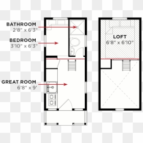 Tumbleweed Tiny House Floor Plans, HD Png Download - tumble weed png