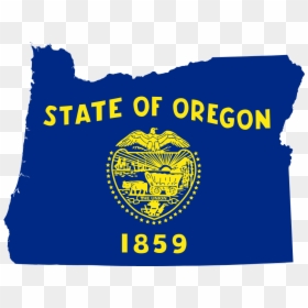 Oregon Flag State, HD Png Download - oregon outline png