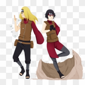 Deidara Y Kurotsuchi, HD Png Download - deidara png