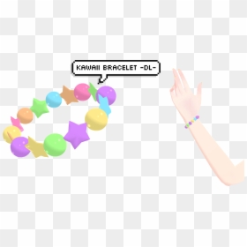 Mmd Kawaii Bracelet, HD Png Download - deidara png