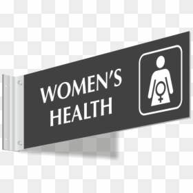 Wall Mounted Restroom Signs, HD Png Download - restroom sign png