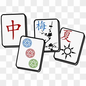 Mahjong Tiles Clipart, HD Png Download - tiles png