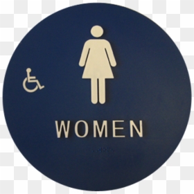 Ada Restroom Signs California, HD Png Download - restroom sign png